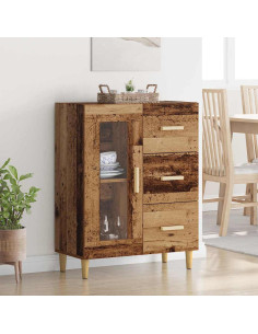 Credenza Legno vecchio 69,5 x 34 x 90 cm Legno multistrato