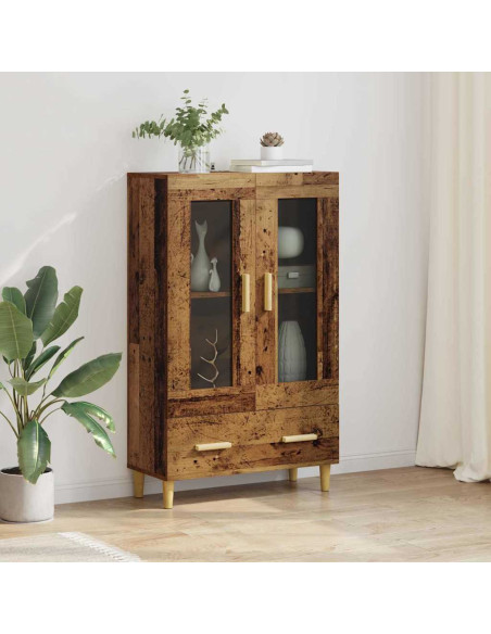 Credenza Legno vecchio 70 x 31 x 115 cm Legno multistrato