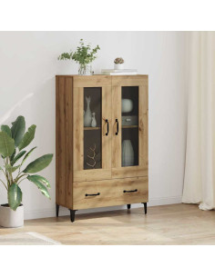 Credenza con cassetto Rovere artigianale 70 x 31 x 115 cm