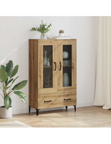Credenza con cassetto Rovere artigianale 70 x 31 x 115 cm