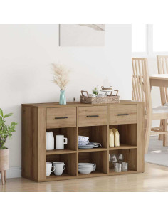 Credenza con cassetto Rovere artigianale 100 x 30 x 59,5 cm