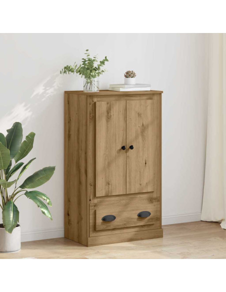 Credenza con cassetto Rovere artigianale 60 x 35,5 x 103,5 cm