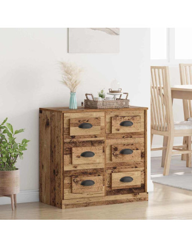 Credenza Legno vecchio 70 x 35,5 x 67,5 cm Legno multistrato