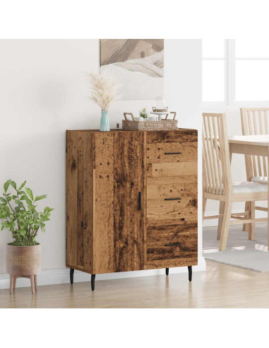 Credenza con cassetto Legno vecchio 69,5 x 34 x 90 cm