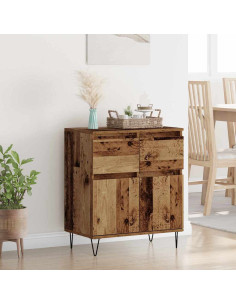 Credenza con cassetto Legno vecchio 60 x 35 x 70 cm