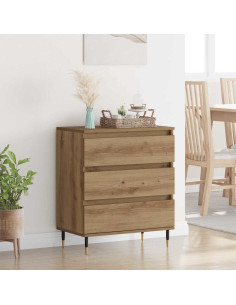 Credenza Rovere artigianale 60 x 35 x 70 cm Legno multistrato