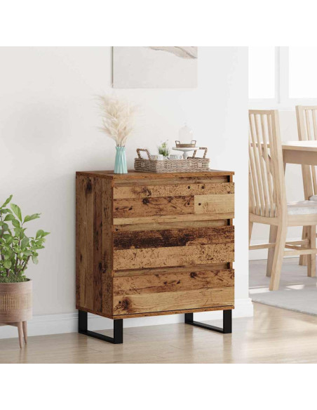 Credenza Legno vecchio 60 x 35 x 70 cm Legno multistrato