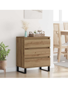 Credenza Rovere artigianale 60 x 35 x 70 cm Legno multistrato