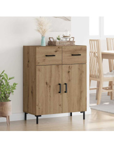 Credenza Rovere artigianale 69,5 x 34 x 90 cm Legno multistrato