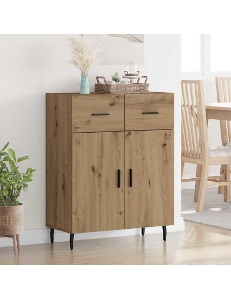 Credenza Rovere artigianale 69,5 x 34 x 90 cm Legno multistrato