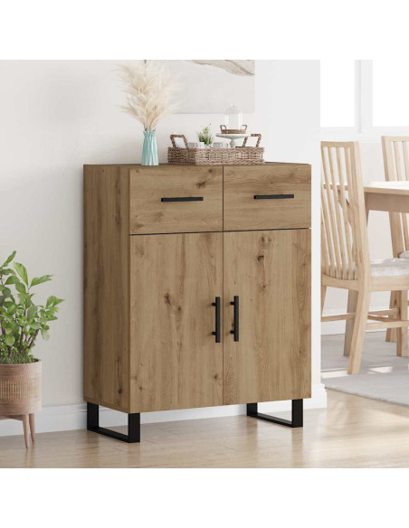 Credenza Rovere artigianale 69,5 x 34 x 90 cm Legno multistrato