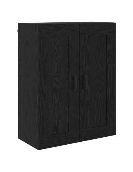 Pensile Rovere Nero 69,5 x 34 x 90 cm Legno multistrato