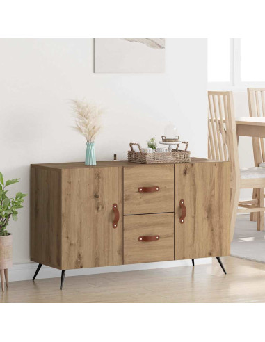Credenza Rovere artigianale 100 x 36 x 60 cm Legno multistrato
