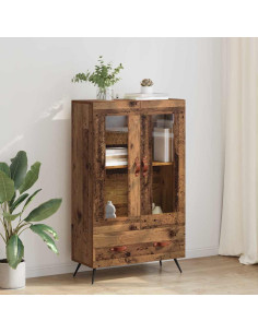 Credenza con cassetto Legno vecchio 69,5 x 31 x 115 cm