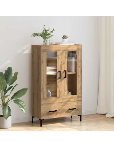 Credenza con cassetto Rovere artigianale 69,5 x 31 x 115 cm