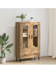 Credenza con cassetto Rovere artigianale 69,5 x 31 x 115 cm