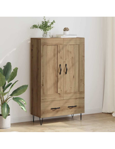Credenza con cassetto Rovere artigianale 69,5 x 31 x 115 cm