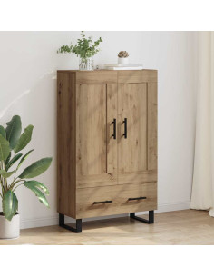 Credenza con cassetto Rovere artigianale 69,5 x 31 x 115 cm