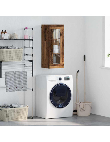 Pensile Legno vecchio 34,5 x 34 x 90 cm