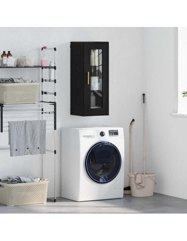 Pensile Rovere Nero 34,5 x 34 x 90 cm