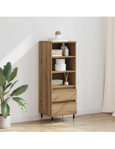 Credenza Rovere artigianale 40 x 36 x 110 cm Legno multistrato