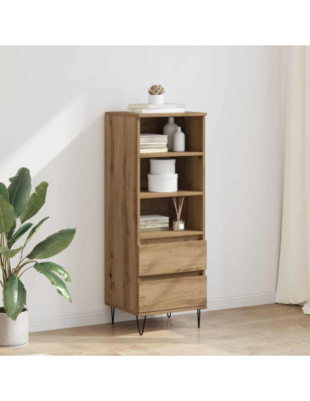 Credenza Rovere artigianale 40 x 36 x 110 cm Legno multistrato