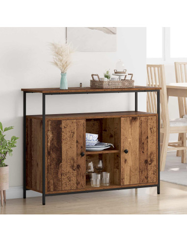 Credenza Legno vecchio 100 x 35 x 80 cm Legno multistrato