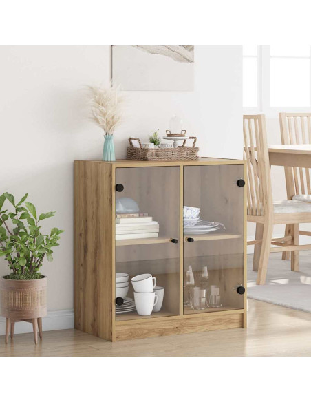 Mobile laterale Rovere artigianale 68 x 37 x 75,5 cm