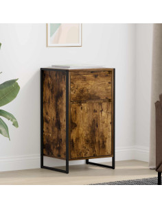 Credenza Quercia Fumosa 81 x 36 x 150.5 cm Legno multistrato
