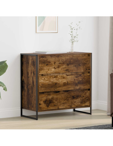 Credenza Quercia Fumosa 79 x 36 x 75.5 cm Legno multistrato