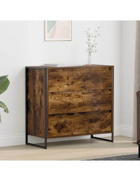 Credenza Quercia Fumosa 79 x 36 x 75.5 cm Legno multistrato