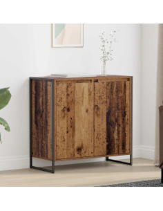 Mobile laterale Legno vecchio 79 x 36 x 75 cm Legno multistrato