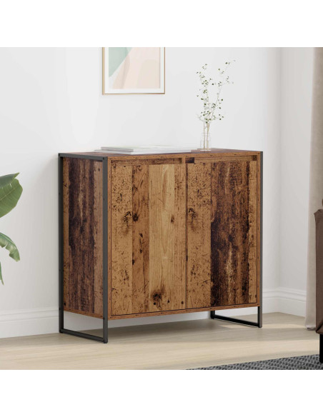 Mobile laterale Legno vecchio 79 x 36 x 75 cm Legno multistrato