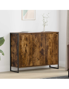 Mobile laterale Quercia Fumosa 96,5 x 30 x 75 cm