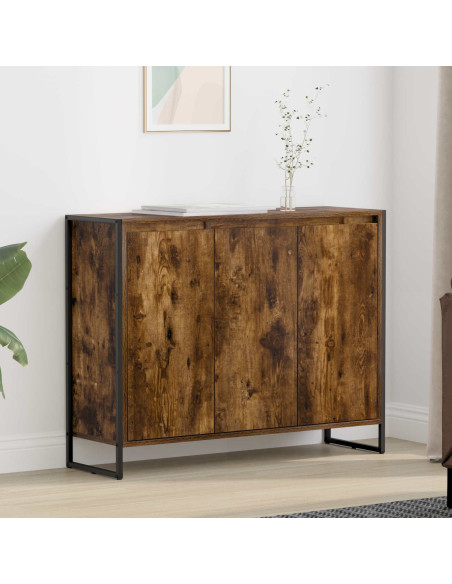 Mobile laterale Quercia Fumosa 96,5 x 30 x 75 cm