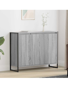 Mobile laterale Grigio Sonoma 96,5 x 30 x 75 cm