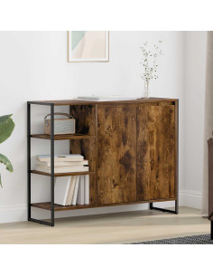 Mobile laterale Quercia Fumosa 96.5 x 30 x 75 cm