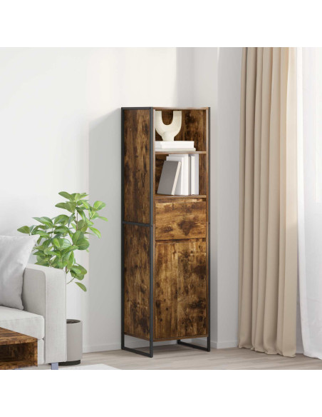 Armadio per Libri Quercia Fumosa 43 x 36 x 150.5 cm