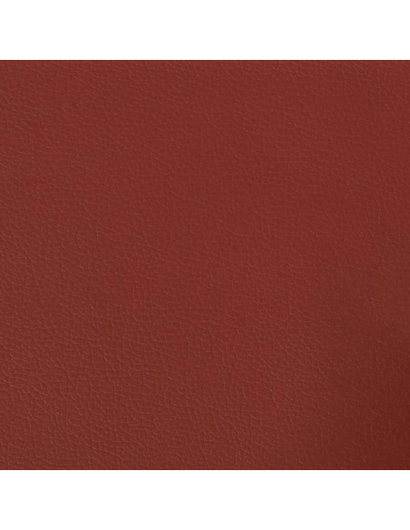 Panca Rosso Vino 70x35x41 cm in Similpelle