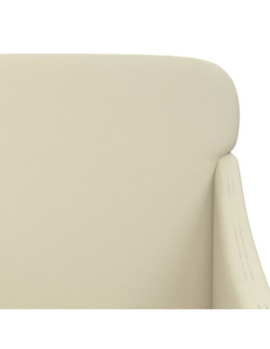 Panca Crema 110x76x80 cm in Similpelle