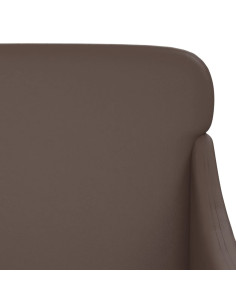 Panca Marrone 110x76x80 cm in Similpelle