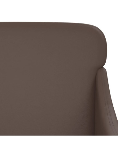 Panca Marrone 110x76x80 cm in Similpelle