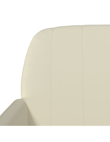 Panca Crema 107x80x81 cm in Similpelle