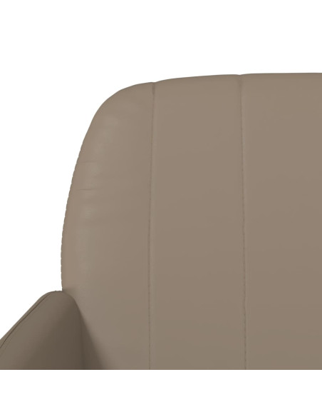 Panca Cappuccino 107x80x81 cm in Similpelle