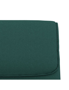 Panca Verde Scuro 100x64x80 cm in Tessuto