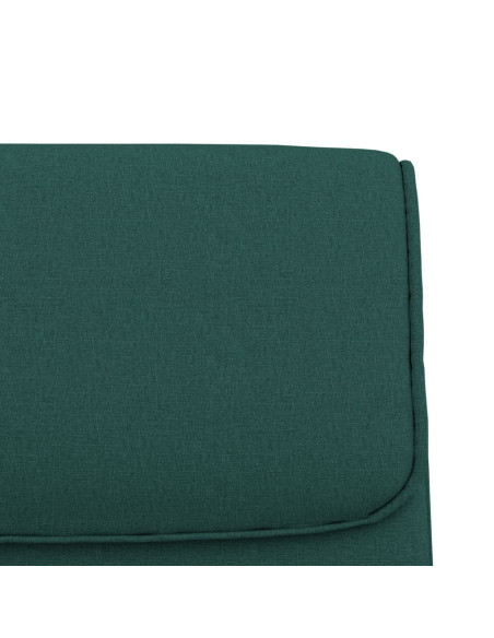 Panca Verde Scuro 100x64x80 cm in Tessuto