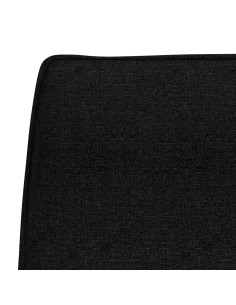 Panca Nera 100x75x76 cm in Tessuto