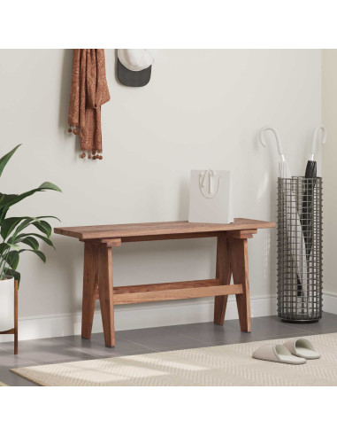 panchina Naturale 100 x 30 x 51 cm Legno massello di recupero