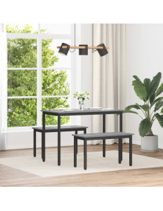 panchina Grigio Sonoma 80 x 35 x 45 cm Legno multistrato