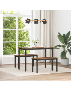 panchina Legno vecchio 80 x 35 x 45 cm Legno multistrato